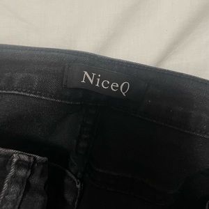 Straight Leg Black Jean